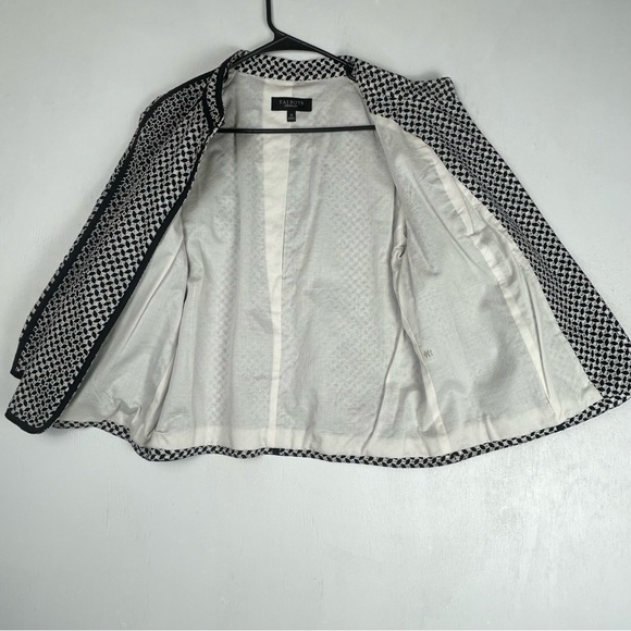 Talbots | single snap jacket blazer style eyelet 3/4 sleeve lightweight career - Picture 8 of 15